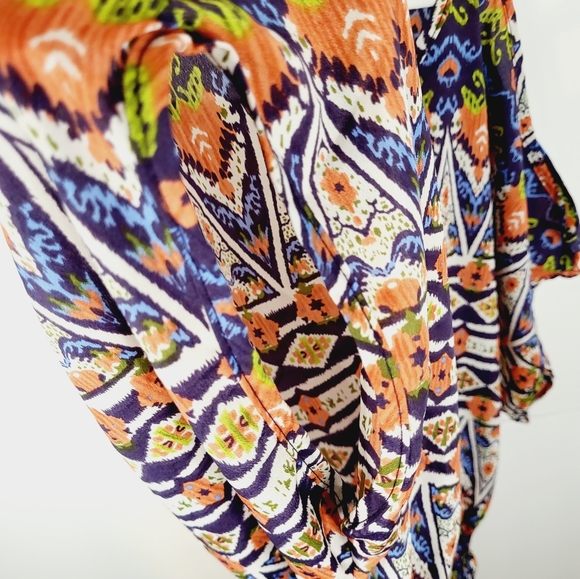 Papaya Cold Shoulder Blouse Small - Picture 8 of 8